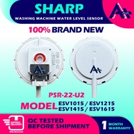 (PSR-22-U2) ESV1015 / ESV1215 / ESV1415 / ESV1615 SHARP Washing Machine Water Level Sensor