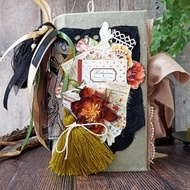 Botany Forest junk journal Woodland notebook for sale handmade