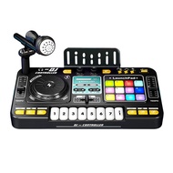 Children Simulation Multifunctional DJ Mixer Controller Electronic Organ Music Entertainment Toy