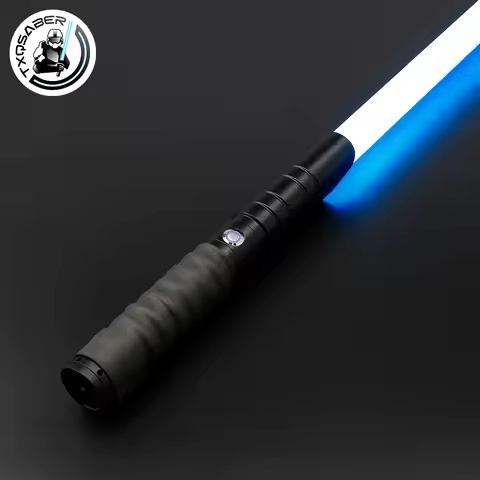 TXQSABER Lightsaber RGB Smooth Swing Heavy Dueling Metal Hilt Blaster Color Change Ghost Yoda Jedi C