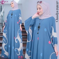 KAFTAN CLAUDIA/KAFTAN TERBARU/KAFTAN EFITA /KAFTAN MOTIF ZAHIR/BAJU MUSLIM WANITA TERPOPULER/BAJU KA