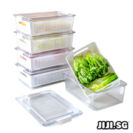 (JIJI.SG) NELIX Fridge Organiser - Storage Box / Food Container / Fridge Storage / Transparent
