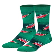 Mountain Dew Stripes, Men's Crew Socks Funny Novelty Gift