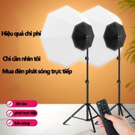 Softbox Light live broadcast Light High power studio Light - 3-color studio Light with 2m 1 stand