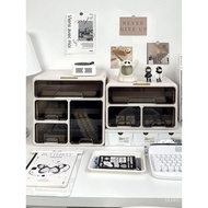 Desk Organizer Box Dormitory Storage Desk Student Shelf Storage Box Cosmetics Desk Drawer Desktop 93