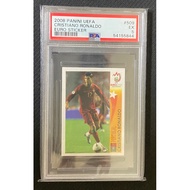Panini Soccer Sticker 2008 UEFA Euro Cristiano Ronaldo Portugal # 509 PSA 5
