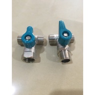 Sanwa 3-Way Mini Valve 3-Way Stop