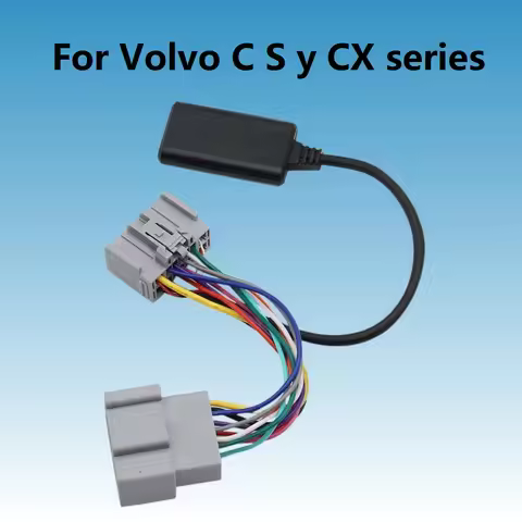 Cable For Volvo Bluetooth-compatibl Module Phone Call Handfree AUX IN Adapter for Volvo S40 V40 V50 