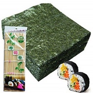 Back-to-School Essentials 30 Seaweed Sushi Rolls with Roller Sushi Seaweed Nori Rice Sushi Making Se