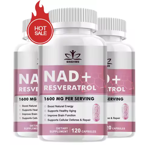 SNGHWE NAD+ Supplements - Anti-Aging Cell Booster, Supports Natural Energy - NAD+ Booster,Strengthen