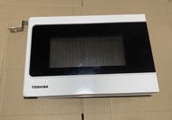 ฝาประตูไมโครเวฟ Toshiba รุ่น ER-SGM20(W) TH(เป็นสินค้าถอดจากเครื่อง มือสอง) #อะไหล่ #อะไหล่ไมโครเวฟ