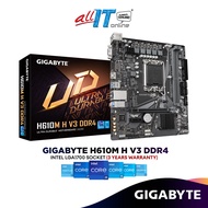 Gigabyte H610M H V3 DDR4 Micro ATX (mATX) Intel Motherboard | Intel LGA1700 Socket