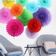 SEPTEMBER Paper Fans Festival Wedding Party Round Birthday Flower Paper Cut-Out