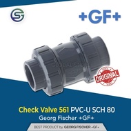 CHECK VALVE 561 PVC-U/EPDM SCH 80 DN15 DN20 DN25 DN32 DN40 DN50 DN65 DN80 DN100 GEORG FISCHER VALVE/