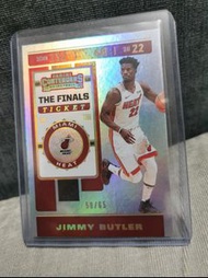 (包郵) Jimmy Butler 球星卡 Finals Ticket (唔係普通ticket) 限量 /65 NBA  Miami Heat 熱火