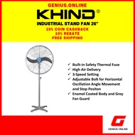 KHIND Industrial Stand Fan (26") SF2602
