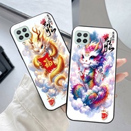 Samsung a22 4G / a22 5G / m32 / m62 Case With cute Dragon Pattern
