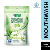 Darlie Mouthwash Green Tea 14 Sachets x 10ml