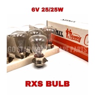 1PCS YAMAHA RXS115 RXS 115 6V 25/25W STANLEY BULB LIGHT BULB MENTOL