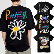 KEMEJA GD G-Dragon T-Shirt Corner Daisy Series Daisy Print Fashion PureKapas Uni