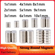 1x0.5 1x1 2x1 3x1 Strong Round Magnets 4x1 5x1 6x1 7x1 8x1 9x1 10x1mm Neodymium Round Magnets For Fr