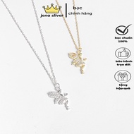 Fairy necklace, bright 925 silver - jena sliver