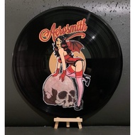 12 inches Painted Vinyl Record | AEROSMITH Wall Art Decor