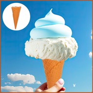 Cone Simulation Food Prop Ice Cream Holder Stand Decor