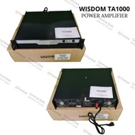 Power amplifier wisdom ta1000 / ta 1000 / ta-1000 Ready