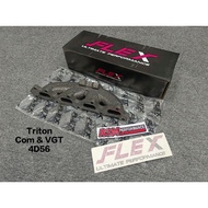 Flex turbo header Mitsubishi Triton & Quest 4D56 Commenrail & VGT engine 🇹🇭