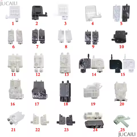 JCL 2pcs Ink Damper for Epson XP600 i3200 DX5 DX7 5113 7600 L1300 4880 3880 Mimaki JV33 Seiko 510 Ro
