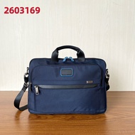 Tumi Bag Alpha 3 Large Laptop Case Carrier with Shoulder Strap BLUE