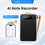 Comulytic Note Pro AI Voice Recorder, Transcribe & Summarize with AI Technology, AI Taking Device an