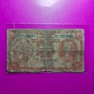 uang kuno 50 cent seri nica tahun 1943