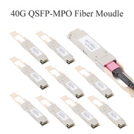1PCS 100G QSFP28 to MPO/PC Fiber Module 850/900/1310nm Multimode/Singlemode 100M-10KM for Cisco Mikr
