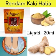 Halia Soak Feet/ Foot Soak Ginger 1 Pack 20ml/ Exhaust/ Swelling Feet/ Loss Of Foot Odor/Cool Reques