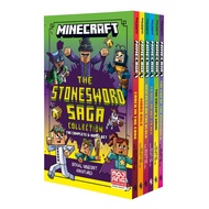 【SG Stock Authentic】Minecraft Complete 6 Books Stonesword Saga by Mojang AB