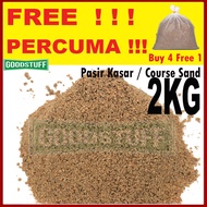2KG FINE SAND /  PASIR HALUS / PASIR SIMEN / PASIR KASAR / COURSE SAND / CEMENT SAND FOR BUILDING MA