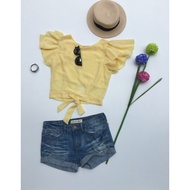 Chiffon Yellow top