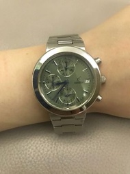 Citizen XC 鋼帶綠面手錶