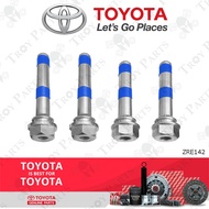 (4pc) Original Toyota Disc Brake Caliper Guide Pin Bolt Silicon Silicone Sleeve Front Altis ZZE141 Z