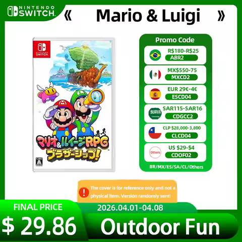 Mario & Luigi RPG Brothership! - Nintendo Switch Game - Support TV Tabletop Handheld Original for Sw
