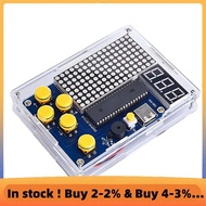 Pixel Game Console Finished Product 51 Single Chip Brazing Project Game Kit