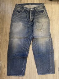 MADNESS Washed Distressed 牛仔褲