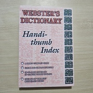 Webster's Dictionary Handi - Thumb Index