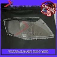TOYOTA ALPHARD ANH10 01 02 03 HEADLAMP COVER / HEADLIGHT COVER / HEADLAMP LENS / HEADLIGHT LEN