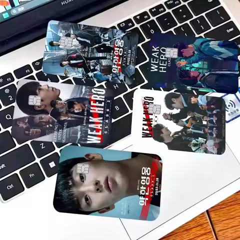 Popular TV W-Weak H-Hero Class Credit Card Skin Stickers For VISA Bank Card Transportation Card Wate