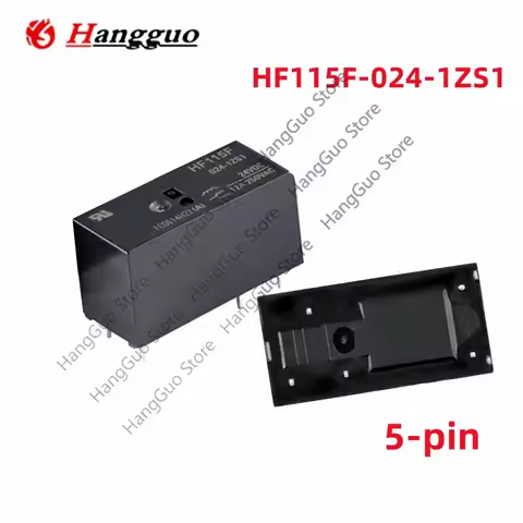 5PCS/Lot HF115F-005/012/024-1ZS1 5Pin DC 5V 12V 24V 5VDC 12VDC 24VDC 1ZS1 12A a group to Convert sma