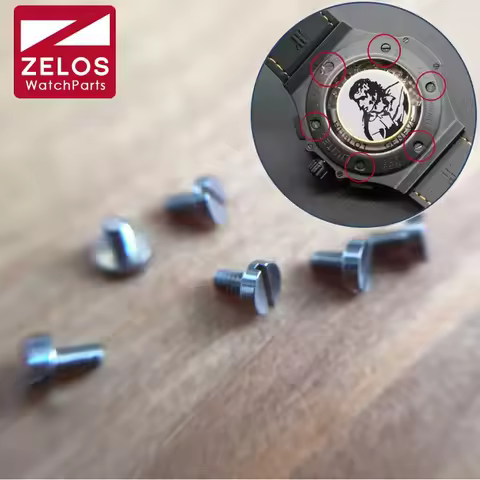 2.5mm H Watch Screw for Hublot Big Bang 44mm Watch Case Back Cover Watch Spare Parts
