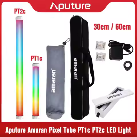 Amaran PT1c PT2c Tube Lights LED Pixel Tube Stick Light Magnetic Attraction Light Video Studio Photo